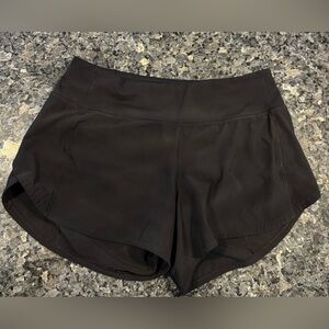lululemon athletica Women's Black Athletic Shorts